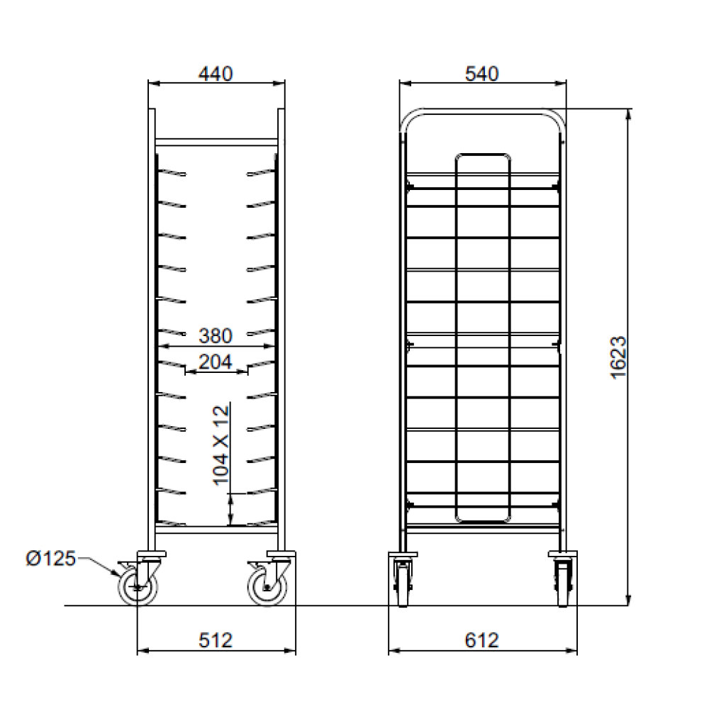 RATI PAPLĀTĒM TRAY 12 (03900TRAY12)