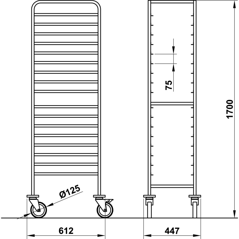 RATI PAPLĀTĒM VEGA GN1/1 L18 (039001/1L18IN)
