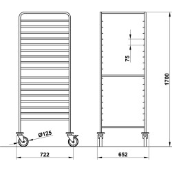 RATI PAPLĀTĒM VEGA GN2/1 L18