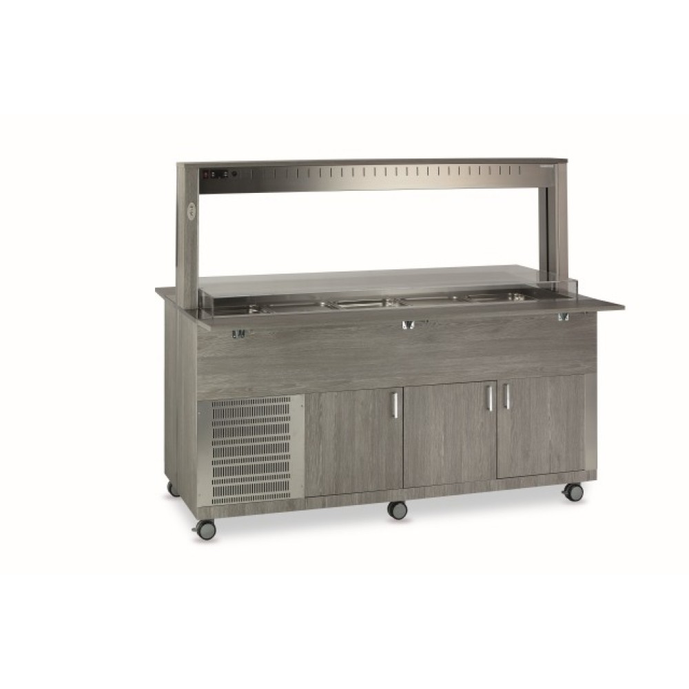 Bufete ledusskapis ATHENA 3RM (ROCAM) BUFETE LEDUSSKAPIS ATHENA 6 R/M