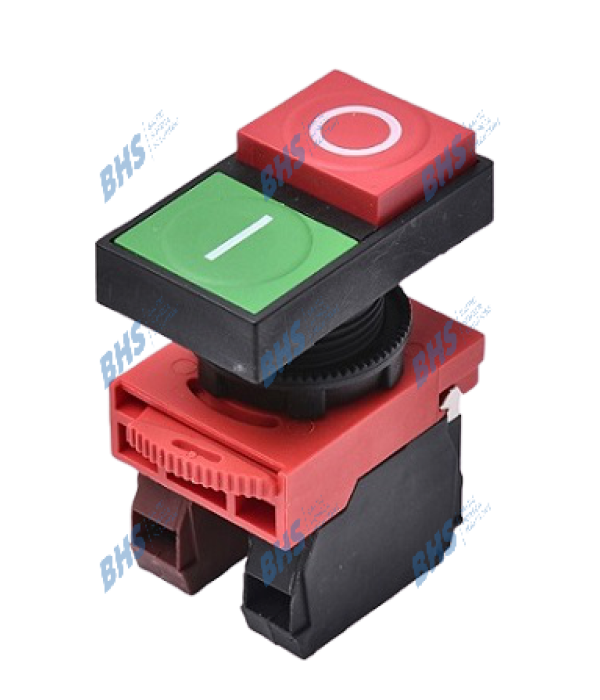 HPB22-D11 | Double Push-button NC, NO red, green ON-OFF Highly HPB22 ...