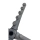 Rotating assy complete 61P, grey (3243486)