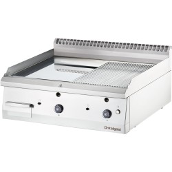Hrometa gāzes grilvirsma  13kW gluda/rievota