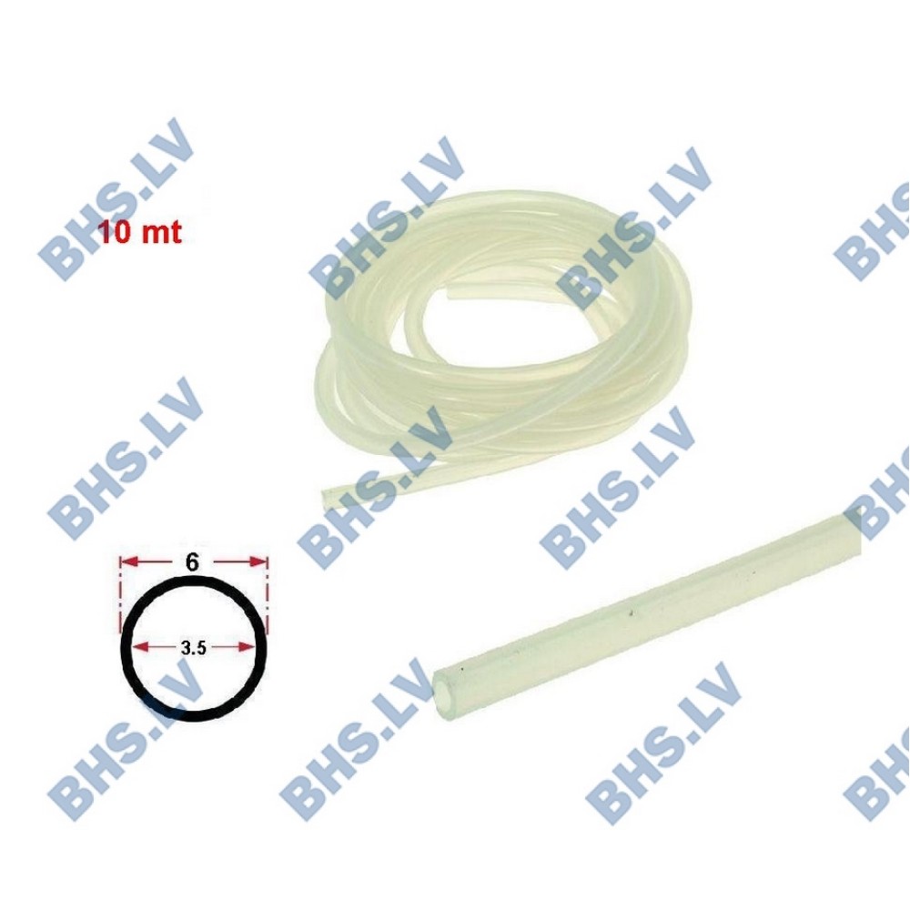SILICONE HOSE ø3,5x6 SHORE 60 - 1 m (1449679)