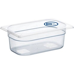 GN1/4 polipropilēna trauks H-100