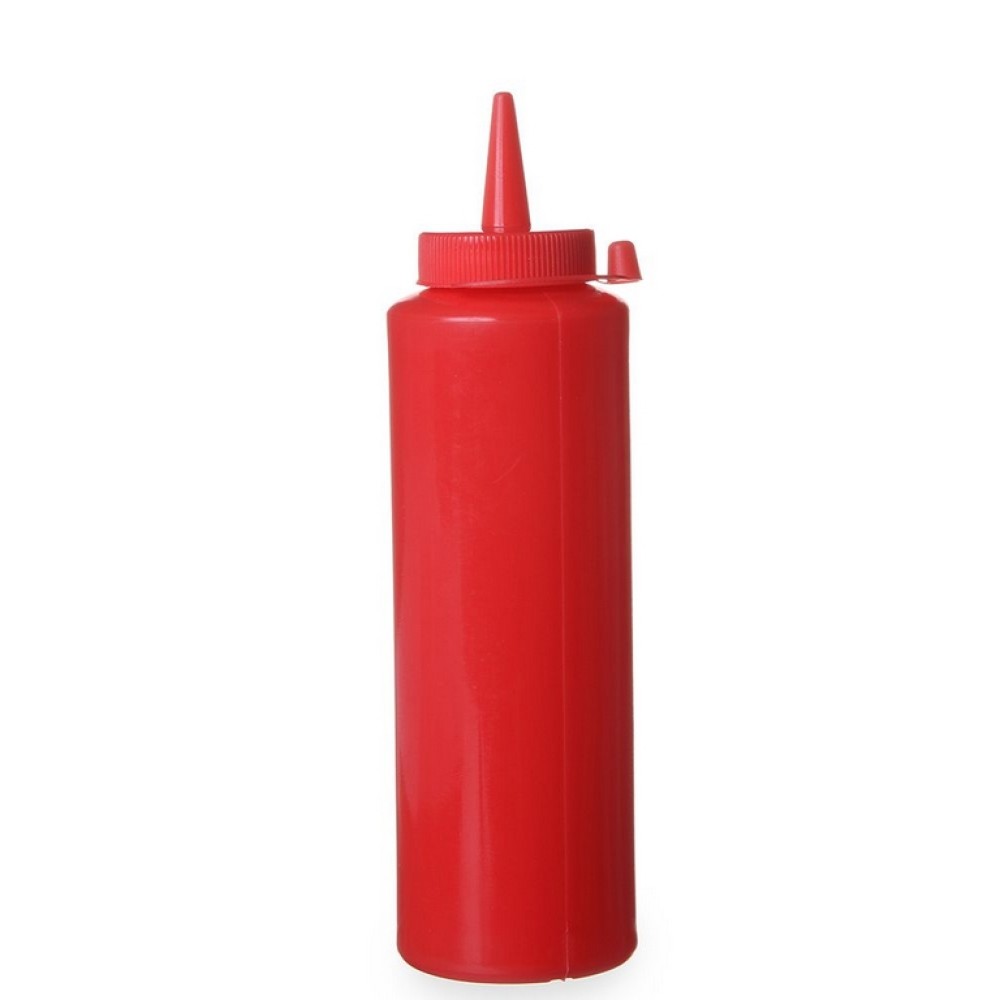 Mērču pudele-dozators 350 ml, sarkans (557815)