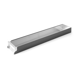 Cepšanas paplāte ar noņemamu sānu paneli 580x100x(H)50mm