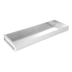 Cepšanas paplāte ar noņemamu sānu paneli 580x200x(H)50mm