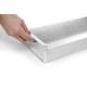 Cepšanas paplāte ar noņemamu sānu paneli 580x200x(H)50mm (689868)