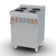 Elektrīskā plīts ar cepeškrāsni, 4 riņķi CFM4-66ET (06660633)