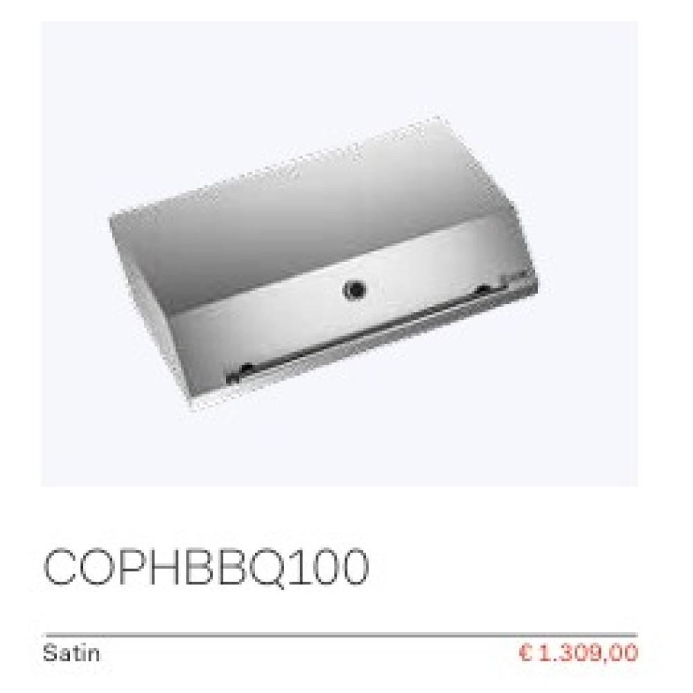 100 cm iebūvēts āra grils , Professional Plus HBBQ100