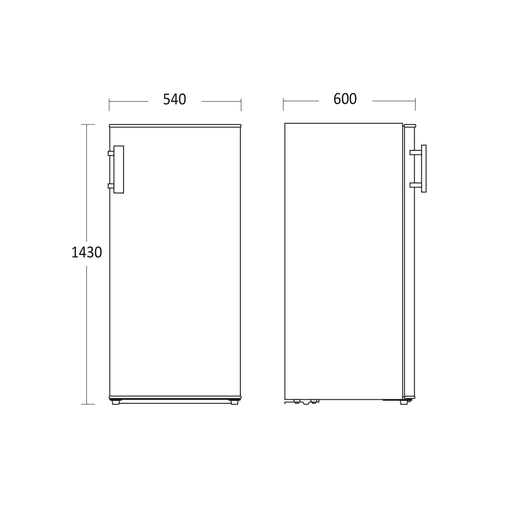 Saldētava 161L FRF161NFWE (61024010000FRF161NFWE)