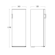 Saldētava 206L SFS226WE (01024010000SFS226WE)