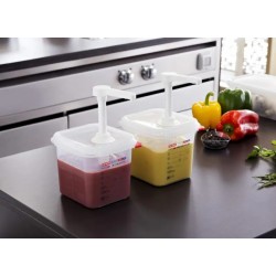 Mērces dozators GN1/6 TRN 10ML