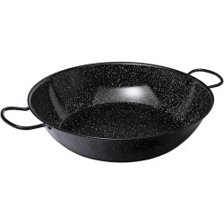 Emaljēta dziļā paellas panna 60 cm