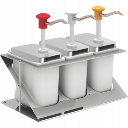 Trīskāršs mērces dozators 3 x 2L 065903