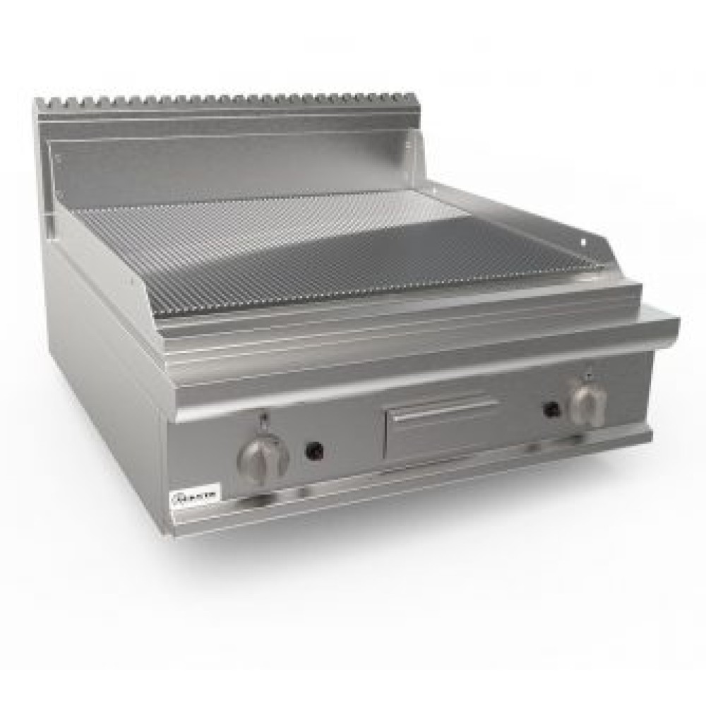 Gāzes rievota grilvirsma LADYQ 900 LQ/FTG4BBRC