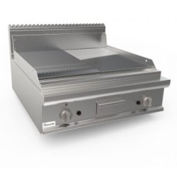Gāzes rievota-gluda grilvirsma LADYQ 900 LQ/FTG4BBMC