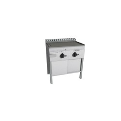 Gāzes gluda grilvirsma ar bīdamām durvīm FRY-TOP FTSPS/1G1PK.BC