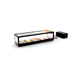 Aukstā vitrīna ar dzesēšanas bloku LOGIC SUSHI VTLG6SGRP