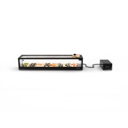 Aukstā vitrīna ar dzesēšanas bloku LOGIC SUSHI VTLG6SGRP
