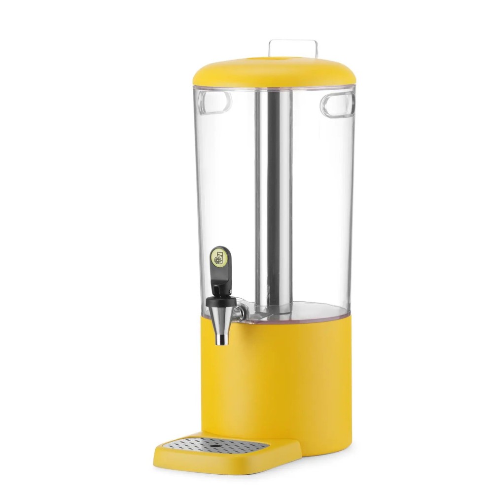 Sulas dispensers 8 l, 318x216x(H)532mm, dzeltens (425039)