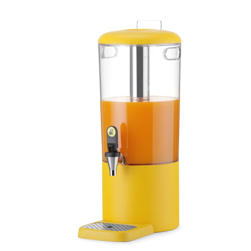 Sulas dispensers 8 l, 318x216x(H)532mm, dzeltens (425039)
