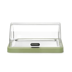 Aukstais displejs marmīts ar roll-top vāku 460x355x(H)220mm, zaļš