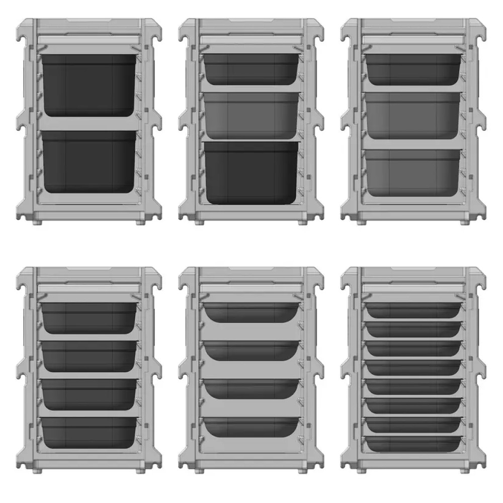 GN Pārtikas transportēšanas termokonteiners 100L, 635x465x(H)660mm (707999)