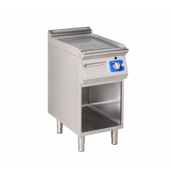 Gāzes grilvirsma ar neitrālo skapi, rievota 6,5kW
