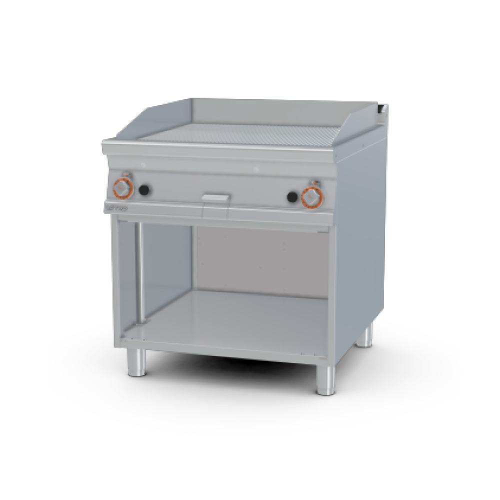 Gāzes grilvirsma rievota, ar neitrālo skapi 90 FTR-98G (09230853)