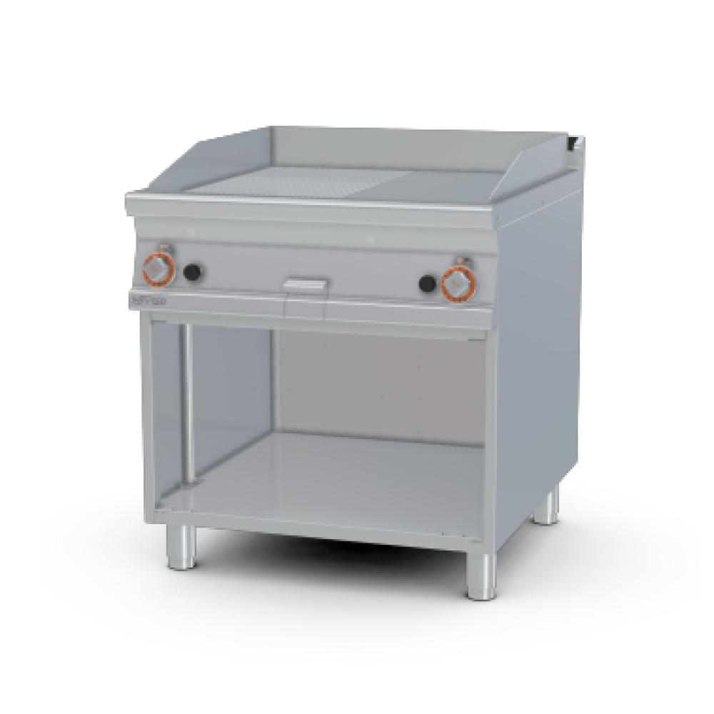 Gāzes grilvirsma 1/2 rievota, ar neitrālo skapi 90 FTLR-98G (09230852)