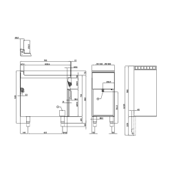 Elektriskais fritieris ar neitrālo skapi 8+8L 90 MARINE F2/8-94ETX
