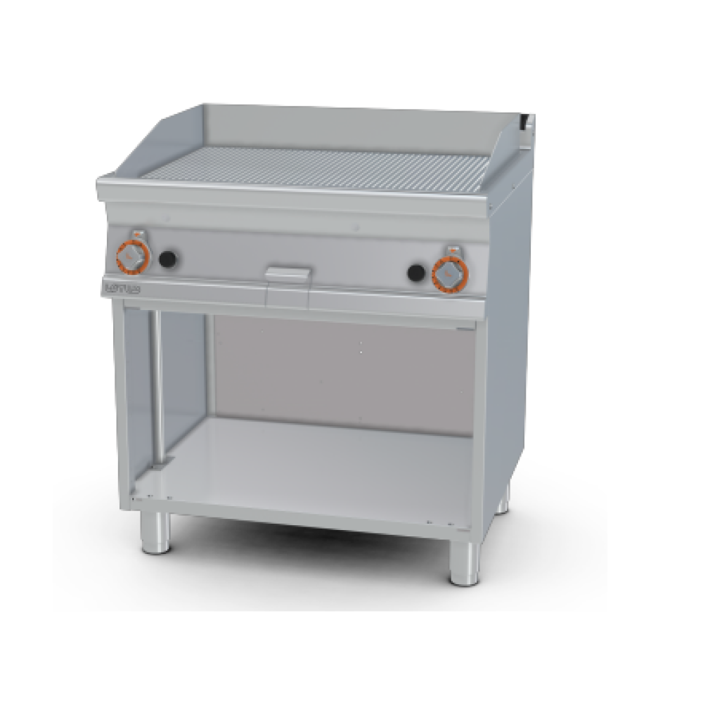 Gāzes grilvirsma rievota, ar neitrālo skapi 70 FTR-78G (08230853)