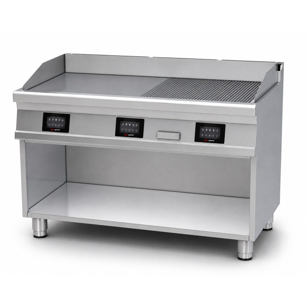 Elektriskā grilvirsma, 1/3 rievota ar plauktu Touch Screen 70 FTLR-712ETTS3 (0806B23F)