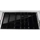 Polimetilmetakrilāta GN 1/2 80 Plexi trauks Melns (A00003414)