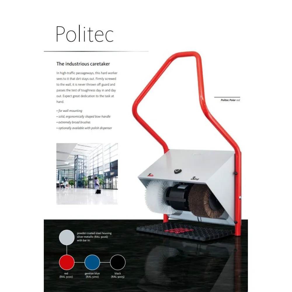 Apavu spodrināšanas mašīna Politec Polar (045-2500)