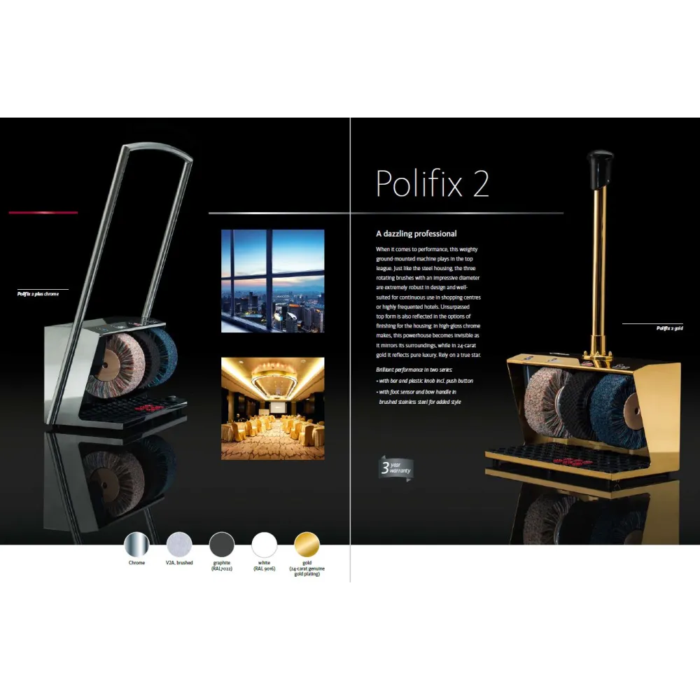 Apavu spodrināšanas mašīna Polifix2 (034-6200)