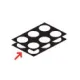 Picas krāsns 2x6 picām PY D12 (P08PY12074)