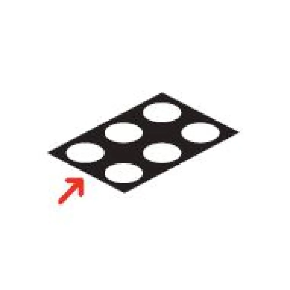 Picas krāsns 6 picām PY D6 (P08PY12070)