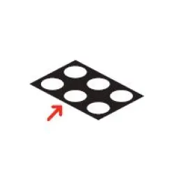 Pizza oven for 6 pizzas PY M6L