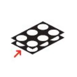 Pizza oven for 2x6 pizzas PY M12