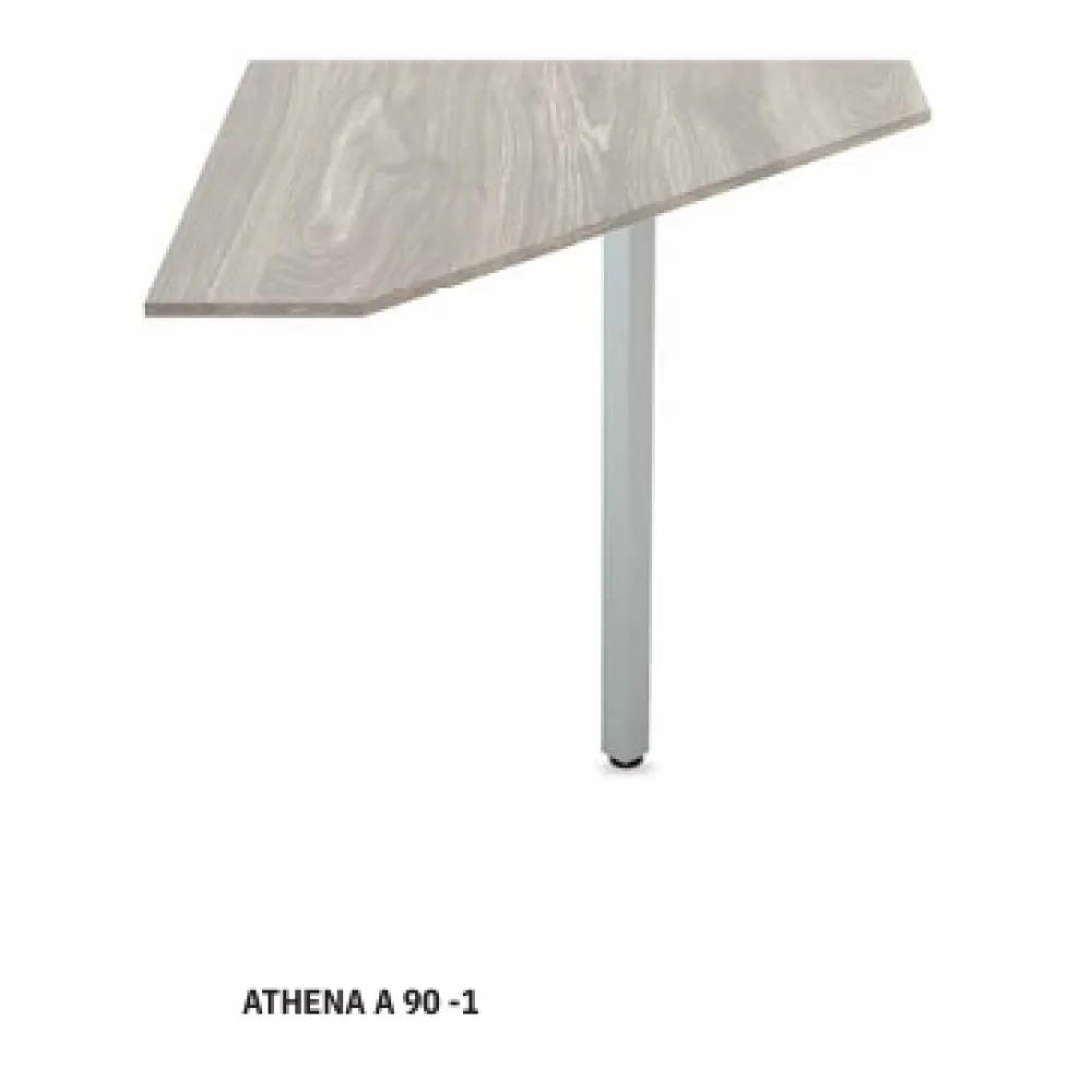 STŪRA MODULIS 90° AR KĀJU UN AUGŠĒJO KOKA PLAUKTU ATHENA A 90-1 (01000ATHA/1)