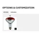 PAKARINĀMA INFRASARKANĀ SILDLAMPA HELIOS AIR P1 (034CRHELAIR/RITP1)