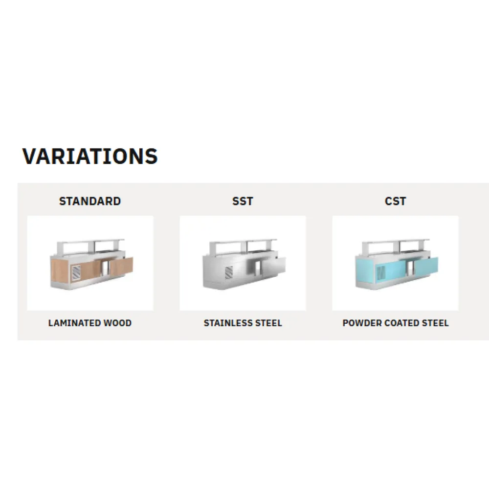 AUKSTĀ BUFETE AR VENTILATORU KIDS 3 RV (02100K3RV)