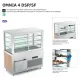 AR VENTILATORU DZESĒJAMA VITRĪNA AR APAKŠĒJU AUKSTO NODALĪJUMU OMNIA 4DSP/SF (01900OMNDSP/SF)