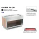 BUFETE AR APSILDĀMU NERŪSĒJOŠĀ TĒRAUDA VIRSMU OMNIA 2PC-IN (01900OM2PC/IN)