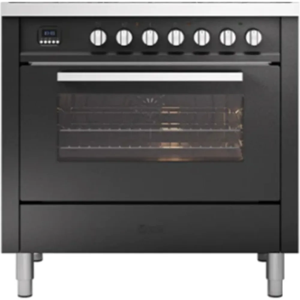Plīts ar cepeškrāsni Pro Line 90 cm LBI09WM3 indukcijas