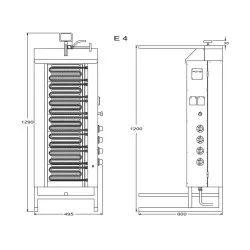 Elektriskais giross E4 80kg