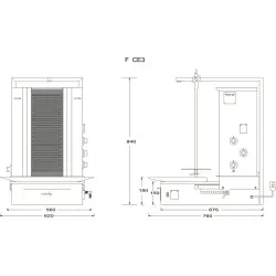 Elektriskais giross F CE3 40kg
